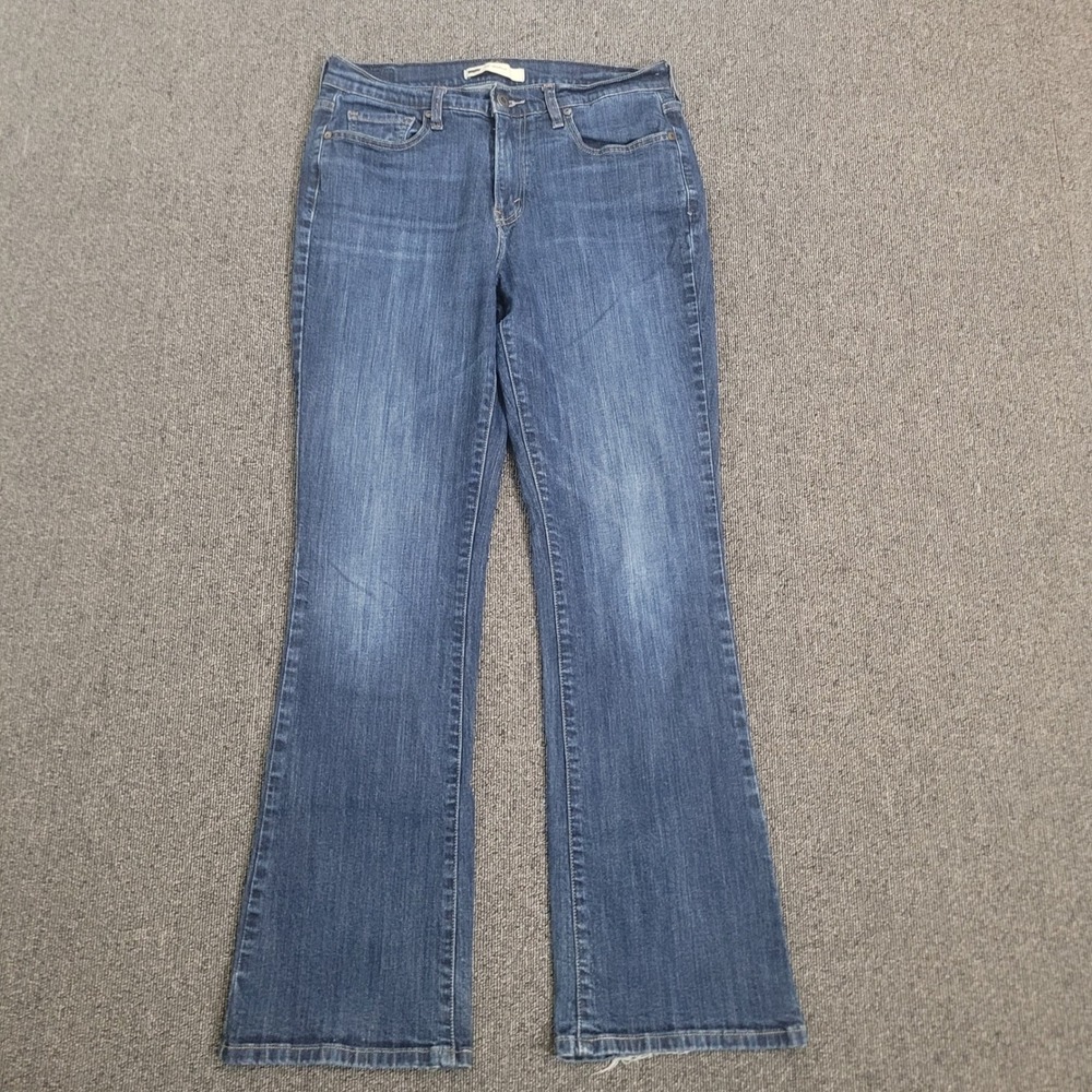 Levi's 31x32 515 Bootcut Jeans Womens Medium Wash Mid Rise Flap Pocket Blue